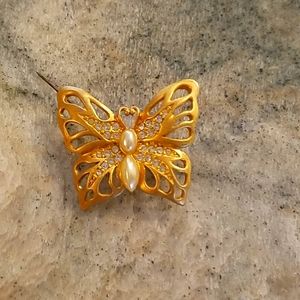 Vintage pendant butterfly